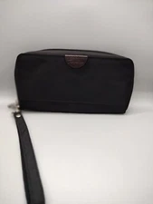 Travelon Zip Around Wallet Black w/ Blue Interior w/RFID Blocking Technology 