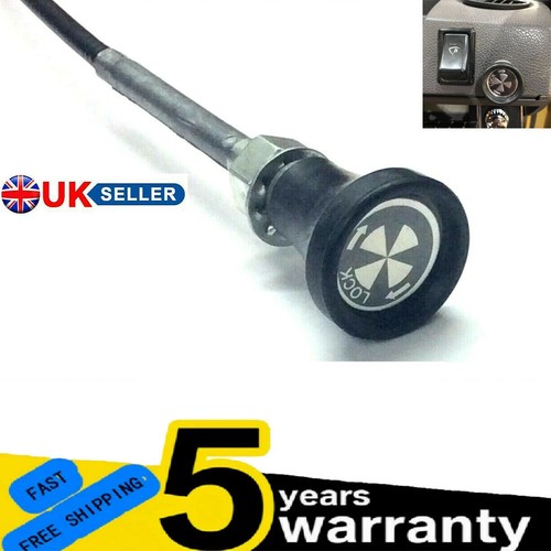 Universal Classic Car Choke Cable Pull Twist & Lock 60" Long Mini Kit