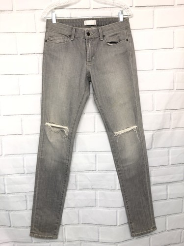 Aristocrat Premium Denim Tempest Women’s Gray Distressed Skinny Jeans Size 29 - Picture 7 of 9
