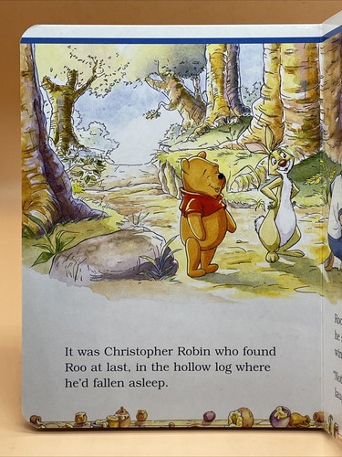 Roo’s Big Adventure Winnie the Pooh & Friends Disney Hardboard Book 1994 Kids - Picture 6 of 9
