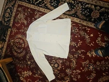 New Chef Works White Long Sleeve Vented Chefs Coat for chefs & cooks size XL