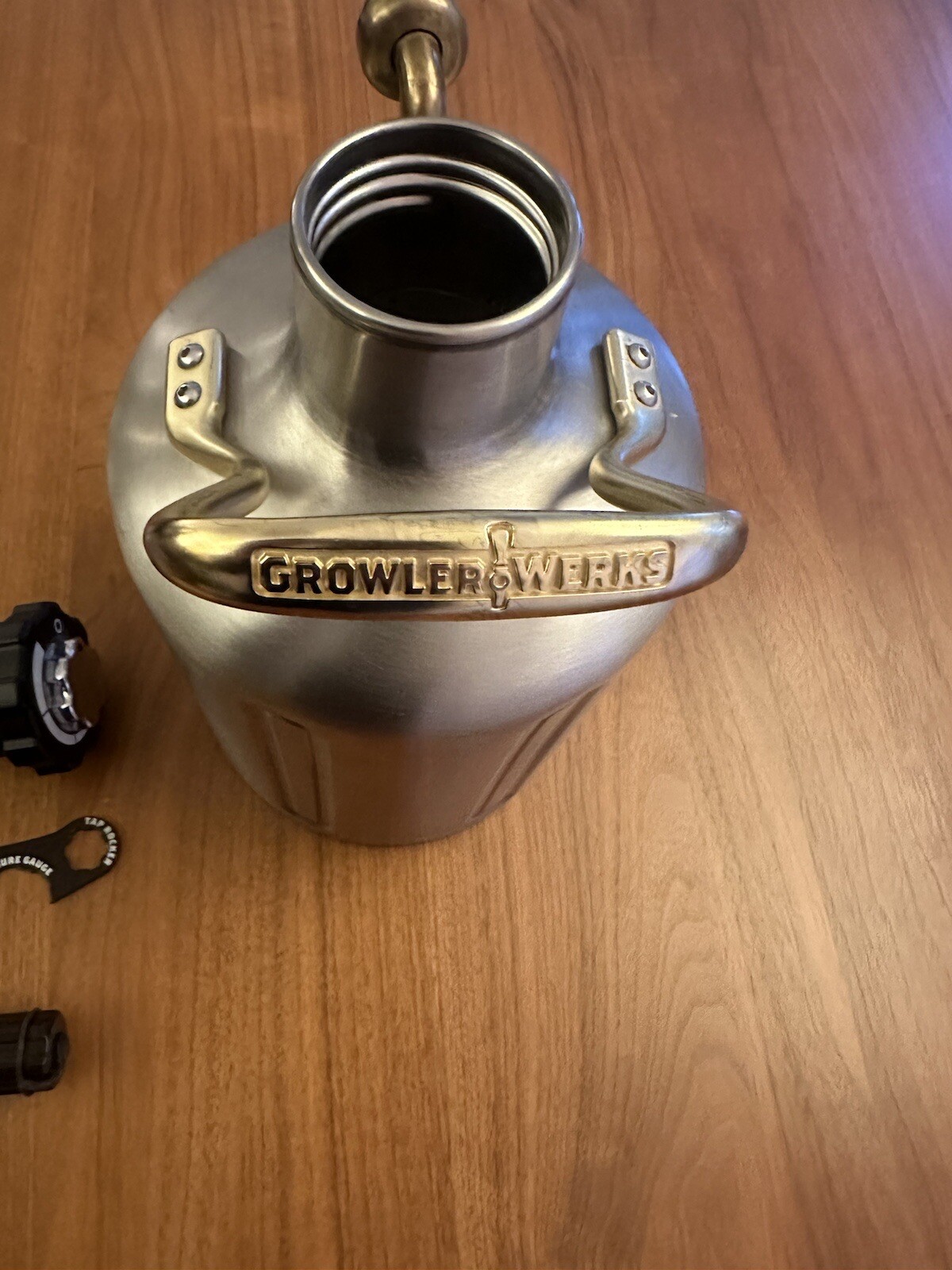 GROWLERWERKS UKEG 128 PRESSURIZED STAINLESS STEEL GROWLER 128 OZ eBay