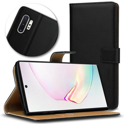 Schutzhülle passend für Samsung Galaxy Note 10 Plus 5G Handy Leder Hülle Case