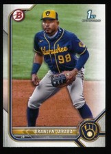 BRANLYN JARABA 2022 BOWMAN PROSPECT #BP-15 BREWERS