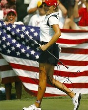LPGA Natalie Gulbis Autographed Signed 8x10 Golf Photo COA A8
