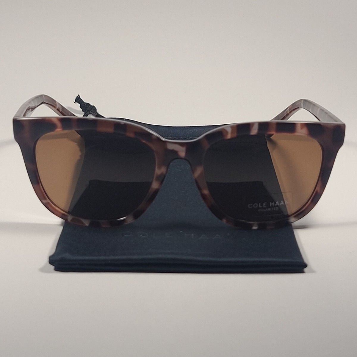 Cole Haan CH9021 215 Polarized Square Sunglasses Brown  display picture 1