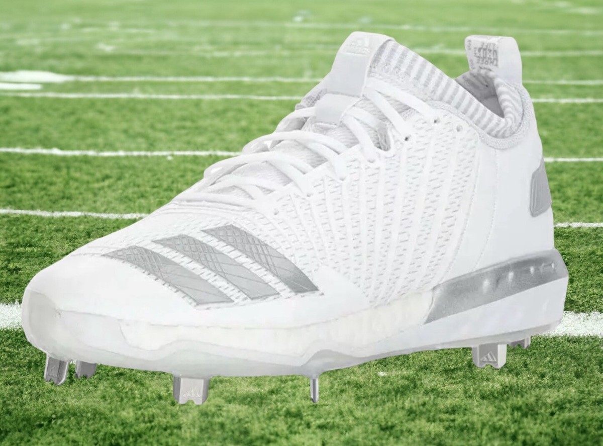 Adidas Boost Ultra Icon Metal MLB Baseball Cleats White Silver B39165 Mens  8.5 | eBay