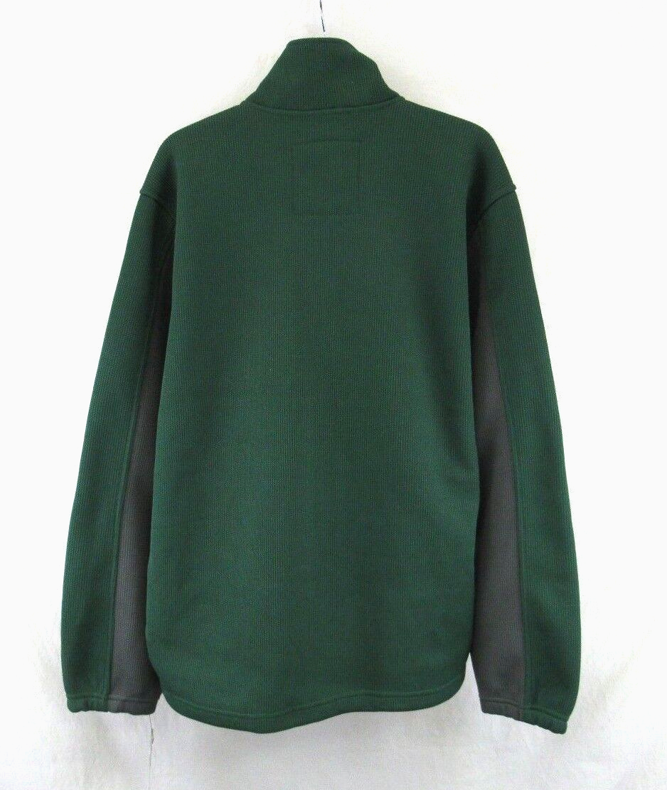 NWT NFL Team Apparel Green Bay Packers Knit Textured Full