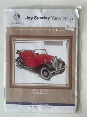 Joy Sunday Kreuzstich-Set - Bubble Car