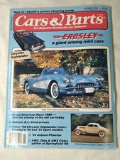 Cars Parts Magazine Car Hobbyist October 1988 Crosley Chrysler Chevrolet
