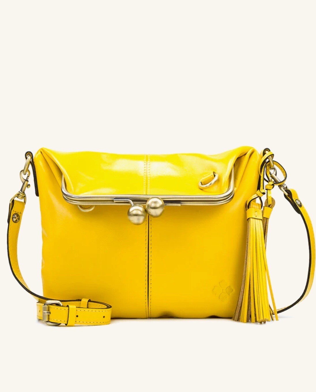 PATRICIA NASH Crossbody Bag Livata Kisslock Yellow Vi… Gem