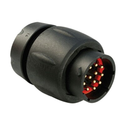 UTS1GN1412P, CONN RCPT HSG STECKER 12POS INLINE