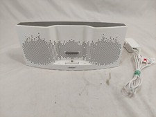 Bose SoundDock XT Speaker Music System Model 415209 Wired Rectangular White Gray