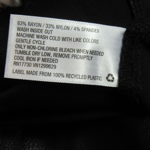Knox Rose Womens Size XS Faux Leather Pull-On Pants Skinny Leg Black Black - Picture 8 of 10