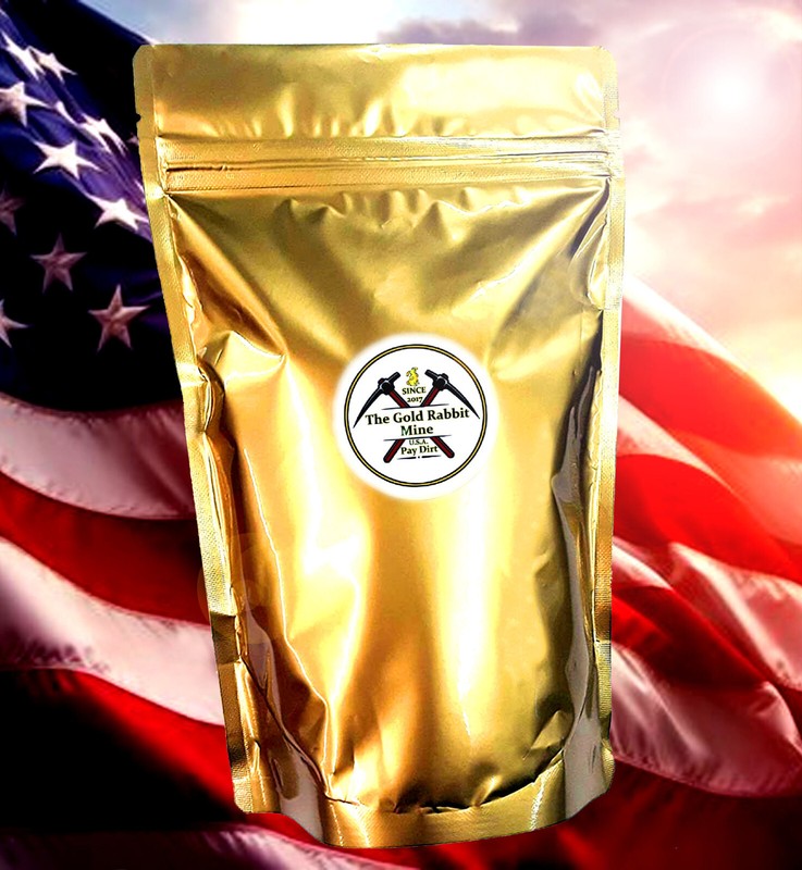 Alaskan Gold Paydirt - Kenai Gold's 5 oz Gold Panning Bag