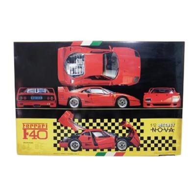 フジミFerrari F40 1/12 Fujimi 1/12 Scale Ferrari F40 Red Color Diecast Series Nove Model