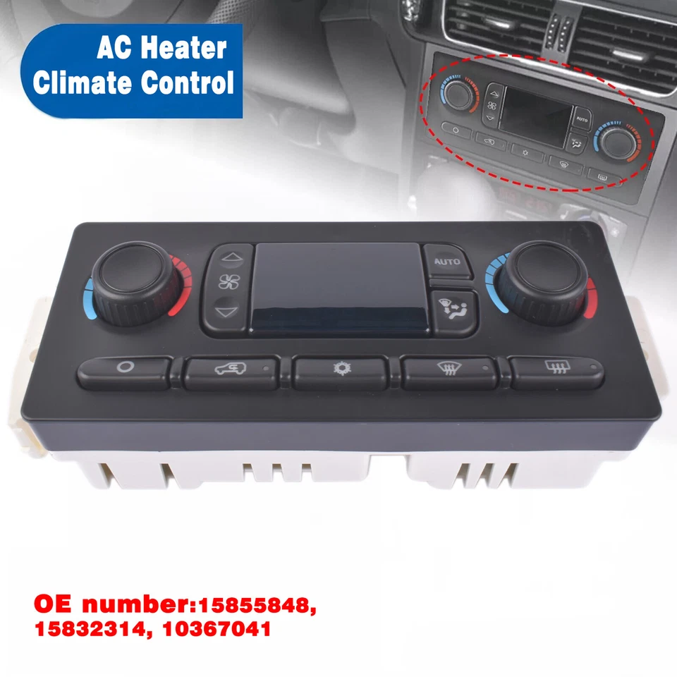 AC Heater Climate Control Module For Chevy Silverado GMC Sierra Yukon 599-211XD - Imagem 4 de 4