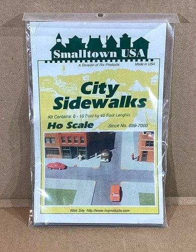 Kit Estructura Smalltown USA 699-7000 City Sidewalks Escala HO - Nuevo | Condition: New