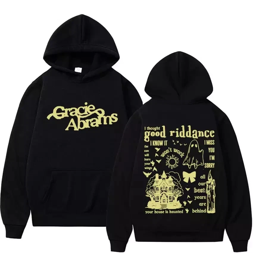 Retro Gracie Abrams Tour The Secret of Us Tour Hoodie Double-Sided