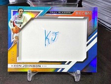 2022-23 Panini Recon Keon Johnson Sophomore Acetate Autograph SAA-KJS 14/48!
