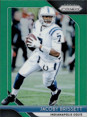 Jacoby Brissett - 2018 Panini Prizm - Green Prizm #115