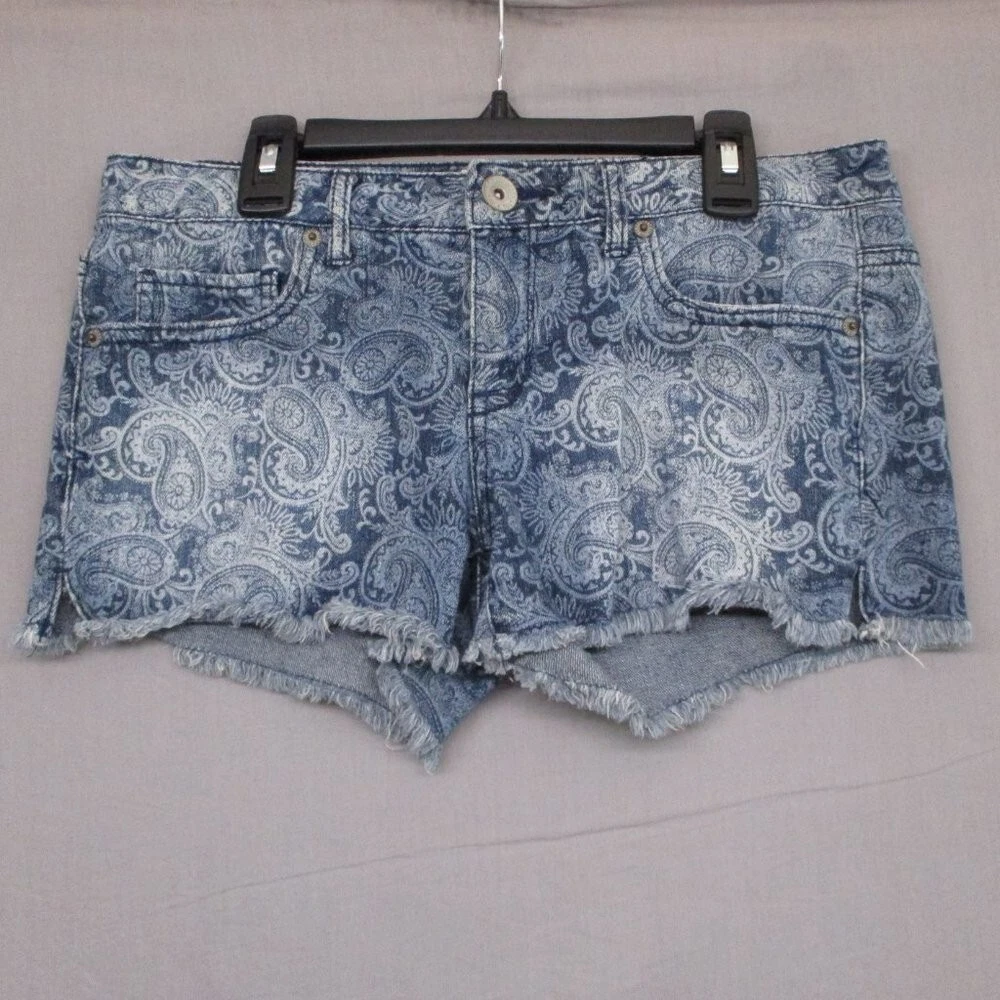 Short En Jean Aeropostale Taille 5/6 Femme - Occasion Très Bon État - Style Denim