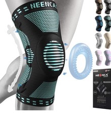 NEENCA Professional Knee Brace,Knee Compression Sleeve Support for Men Women wit