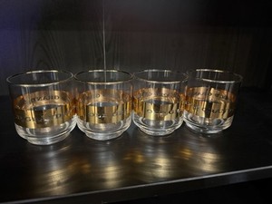 Rare, Vintage Old Grand Dad Glassware