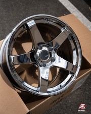 Ssr Gtv01 18x9.5 22 5x114.3 Chrome 240sx S13 S14 Evo 8 9 Ct9a Gr Corolla