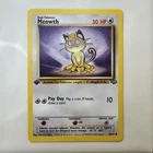 Meowth 1st ed 56/64 Jungle Pokemon TCG Card Common