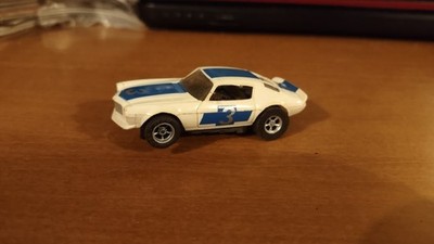 AURORA AFX JIM HALL TRANS AM Z28 CAMARO H.O. SLOT CAR USED RUNS