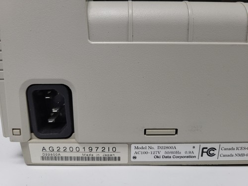 Imprimante 9 broches Oki Microline 320 Dot Matrix USB (encre ruban non incluse) - Photo 9/21