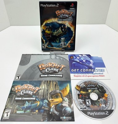 Ratchet & Clank: Going Commando (Sony PlayStation 2, 2003) CIB w/ Reg Card
