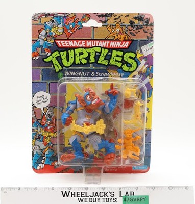 Wingnut & Screwloose Teenage Mutant Ninja Turtles TMNT 1990 Playmates NEW SEALED
