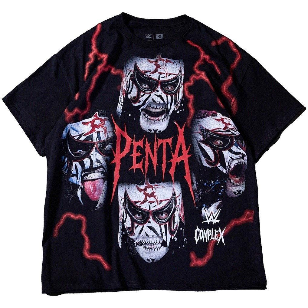 WWE x Complex Penta World T-Shirt - Black - Mens Size XL BRAND NEW