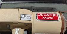 Vintage Decatur G-1 Radar Police Radar Gun- Tested-Works!