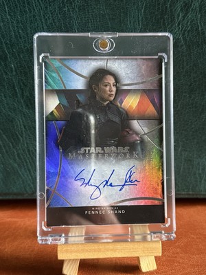 (MC) STAR WARS TOPPS MASTERWORK FENNEC SHAND MING-NA WEN ON CARD AUTOGRAPH 03/50