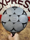 "Fully Restored" GRISWOLD #34 Cast Iron Skillet Swedish Pancake Pan Seasoned