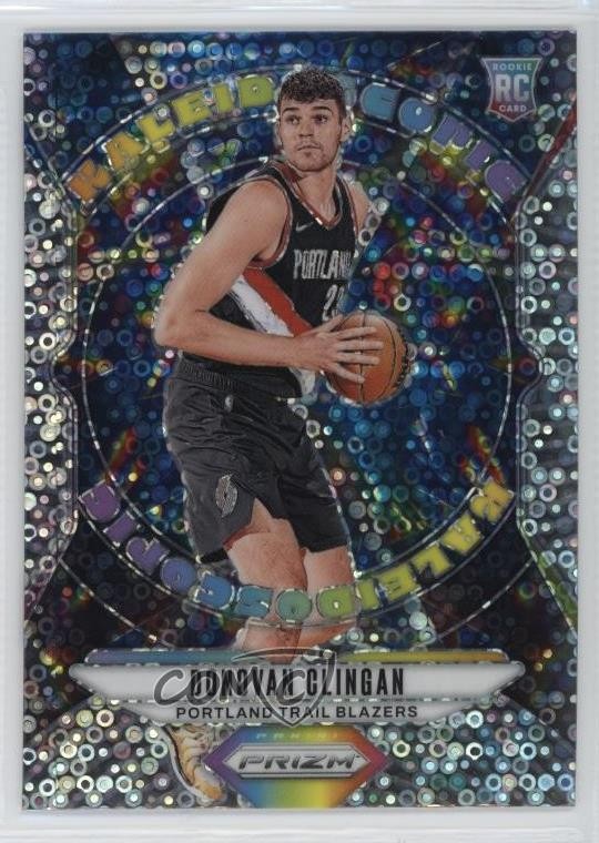 2024-25 Panini Prizm Kaleidoscopic Fast Break Donovan Clingan #18 Rookie RC 1i7s
