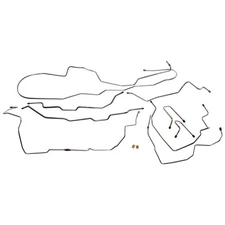 1995-99 Chevrolet GMC K2500 K3500 4WD Complete Brake Line Kit Stainless Steel