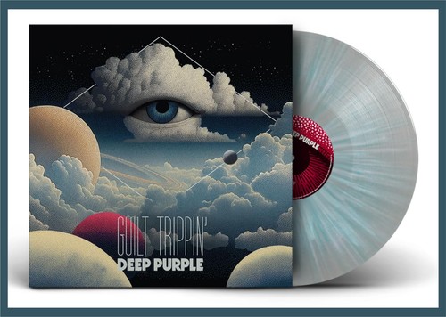 Deep Purple "guilt trippin" limited grey-splatter Vinyl Maxi-Single 12" NEU 2026 prezzo ebay