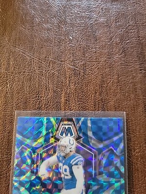 2024 Panini Mosaic - DeForest Buckner #97 Reactive Blue Mosaic