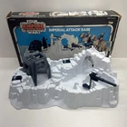1980 Kenner Star Wars ESB Imperial Attack Base With Box Missing 1 Piece Read