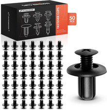 50PCS Bumper Fender Liner Retainer Clips Push Pin Fastener