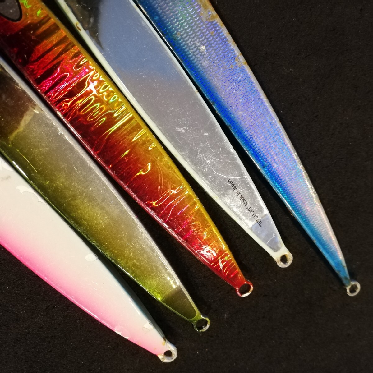 Nature Boys Iron Jig Swim Rider Short 145g, Swim Bird 130g, Set of 5 - Image 9