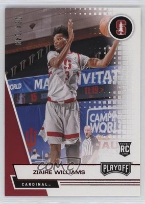 2021 Chronicles Draft Picks Playoff Red /149 Ziaire Williams #367 Rookie RC 11n2