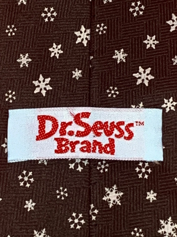 Галстук мужской Dr Seuss The Grinch Stole рождественский галстук подарки рождественский праздник черный - Изображение 3 из 4