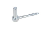 J-Haken 306748 Zum Einschrauben | Ø14 Mm, 105 Mm Lang, Blau Verzinkt, Kloben