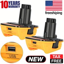 Pack 20V MAX DCA1820 Adapter Converter For DEWALT 18V To 20 Volt Li-ion Battery