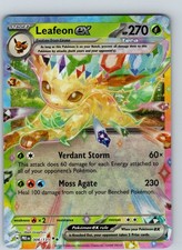 Leafeon ex 6/131 2025 SV Prismatic Evolutions Holo Double Rare on eBay